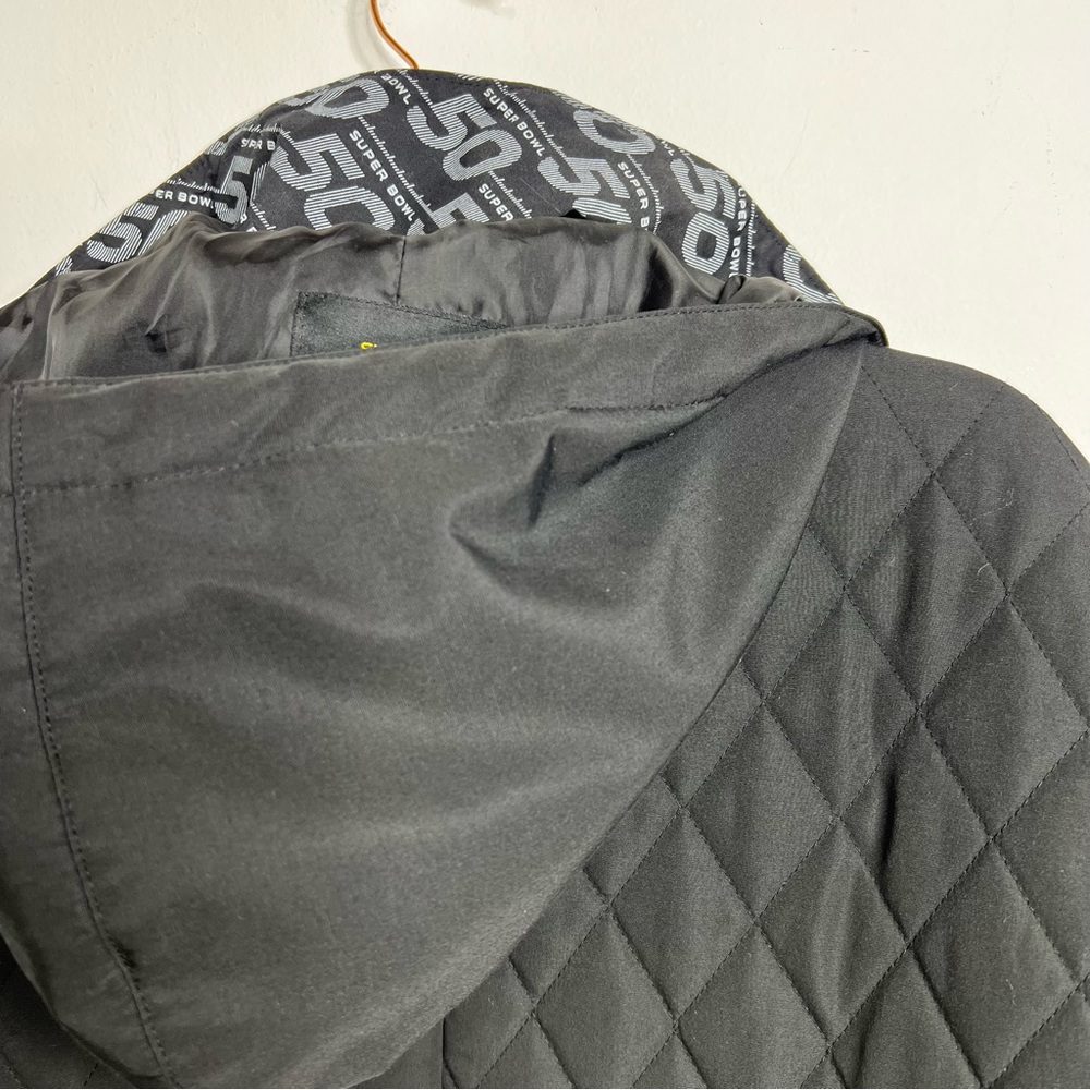 NFL Super Bowl 50 Golden Anniversary Quilted Winter Coat - Picture 14 of 14